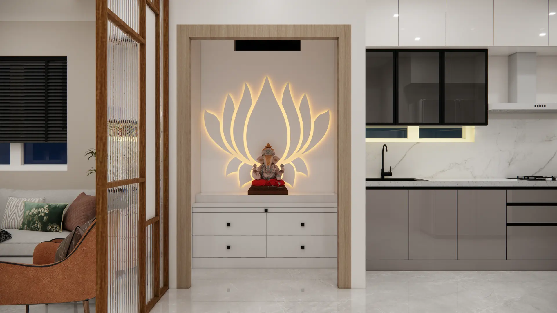 2BHK Kondapur Render 07