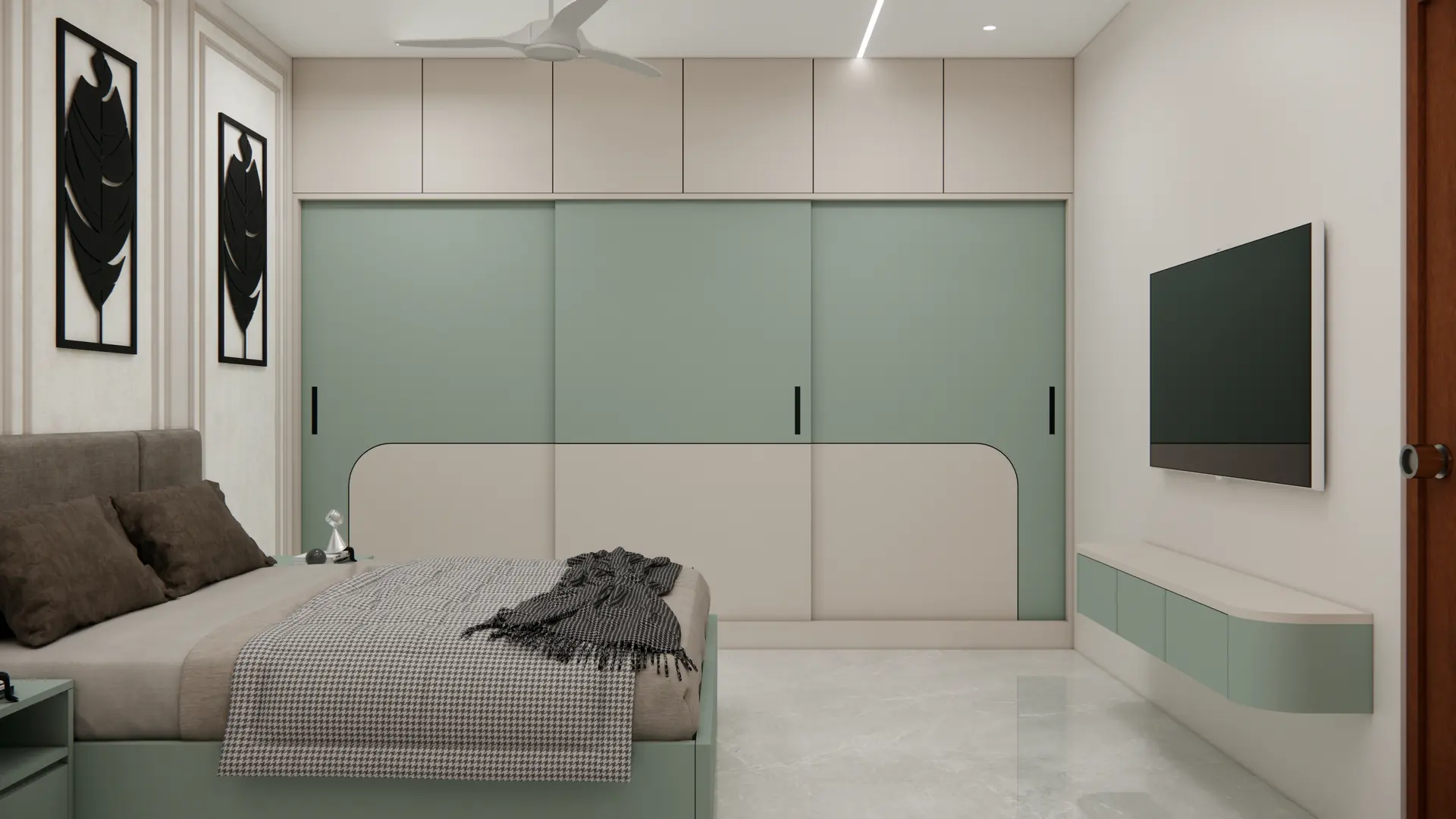 2BHK Kondapur Render 12