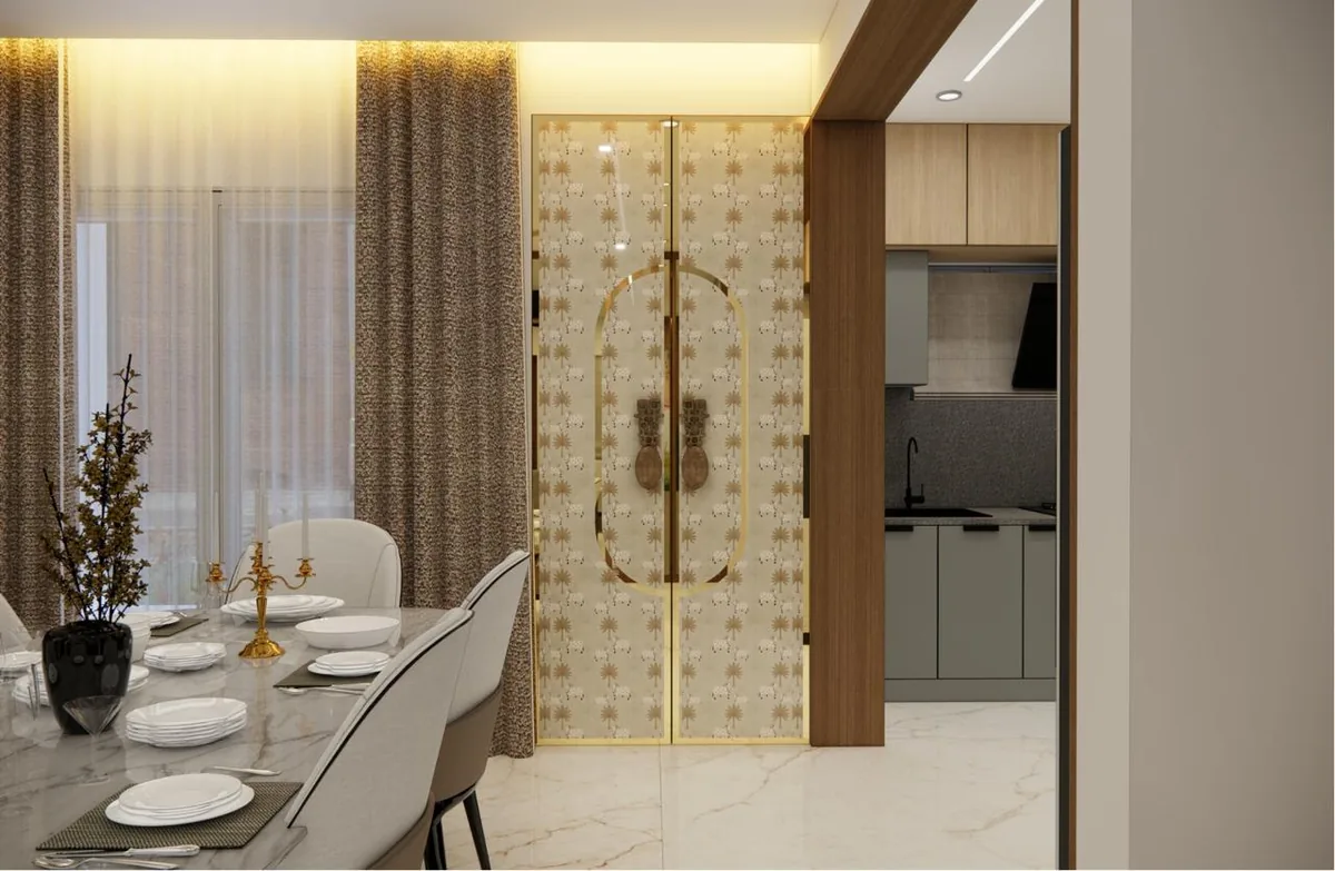 Dining Room Gold Door Hyderabad